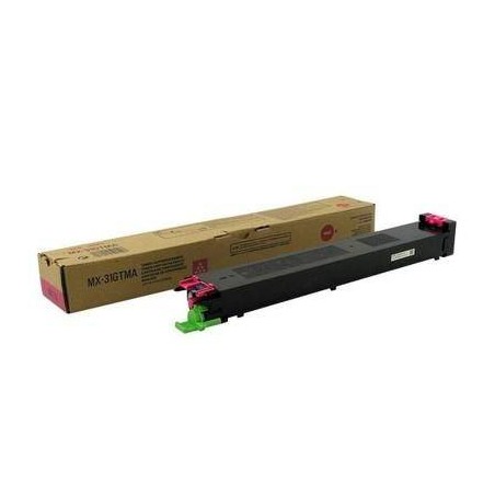 TONER ORYGINALNY SHARP MX31GTMA MAGENTA 15000 STRON