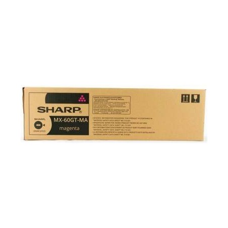 TONER ORYGINALNY SHARP MX60GTMA MAGENTA 24000 STRON