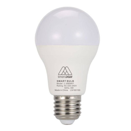 ŻARÓWKA LED 9 W BIAŁA DGM L-WB9W1 GWINT E27 2700 K 806 LM WIFI 2.4