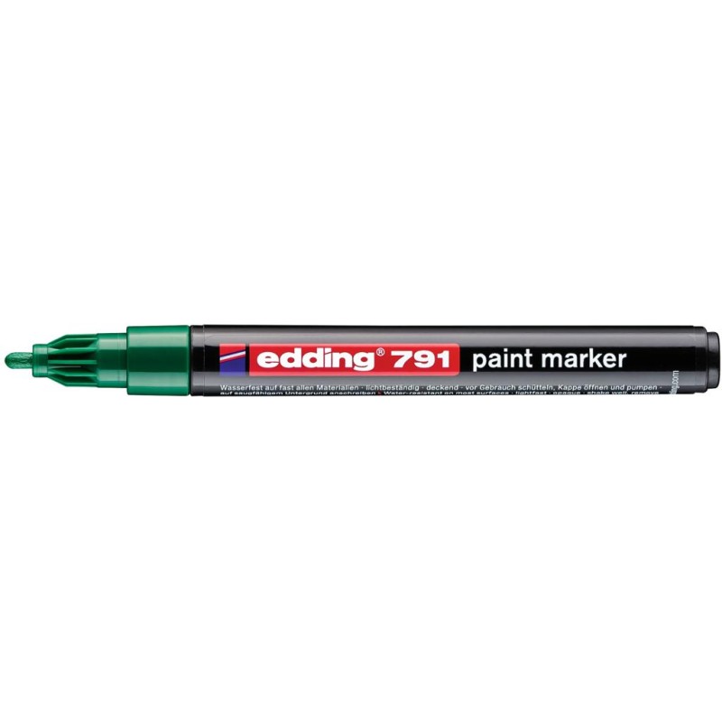 MARKER OLEJOWY EDDING 791 ZIELONY 1-2MM