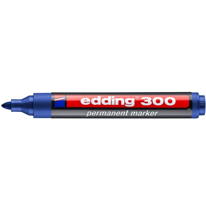 MARKER PERMANENTNY EDDING 300 NIEBIESKI 1.5-3MM