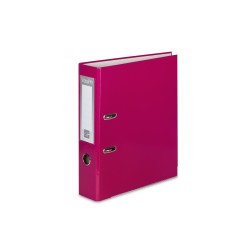 SEGREGATOR A4 TEKTURA VAUPE FCK 50MM 062/11 RÓŻOWY DŹWIGNIOWY