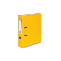 SEGREGATOR A4 TEKTURA VAUPE FCK 50MM 062/08 ŻÓŁTY DŹWIGNIOWY