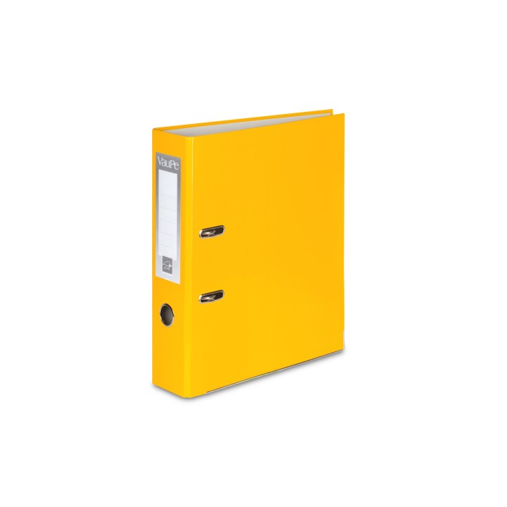 SEGREGATOR A4 TEKTURA VAUPE FCK 50MM 062/08 ŻÓŁTY DŹWIGNIOWY