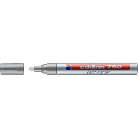 MARKER OLEJOWY EDDING 750 SREBRNY 2-4MM