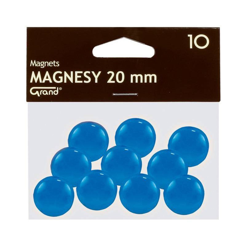 MAGNESY 20MM GRAND 130-1690 NIEBIESKE 10SZT