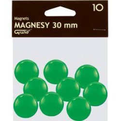 MAGNESY 30MM GRAND 130-1697 ZIELONE 10SZT