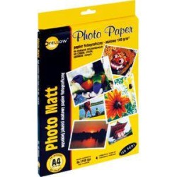 PAPIER FOTOGRAFICZNY MATOWY YELLOW ONE 4M140 150-1178 A4 140G 50ARK