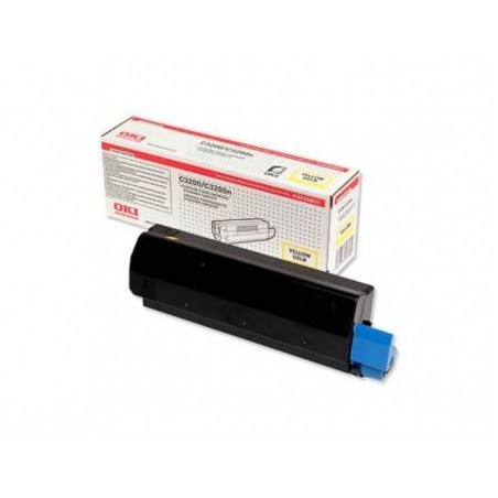 TONER ORYGINALNY OKI C3200 43034805 ŻÓŁTY 1500 STRON