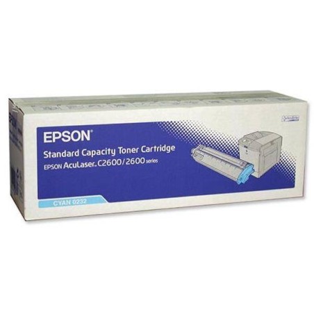 TONER ORYGINALNY EPSON C13S050232 CYAN 2000 STRON