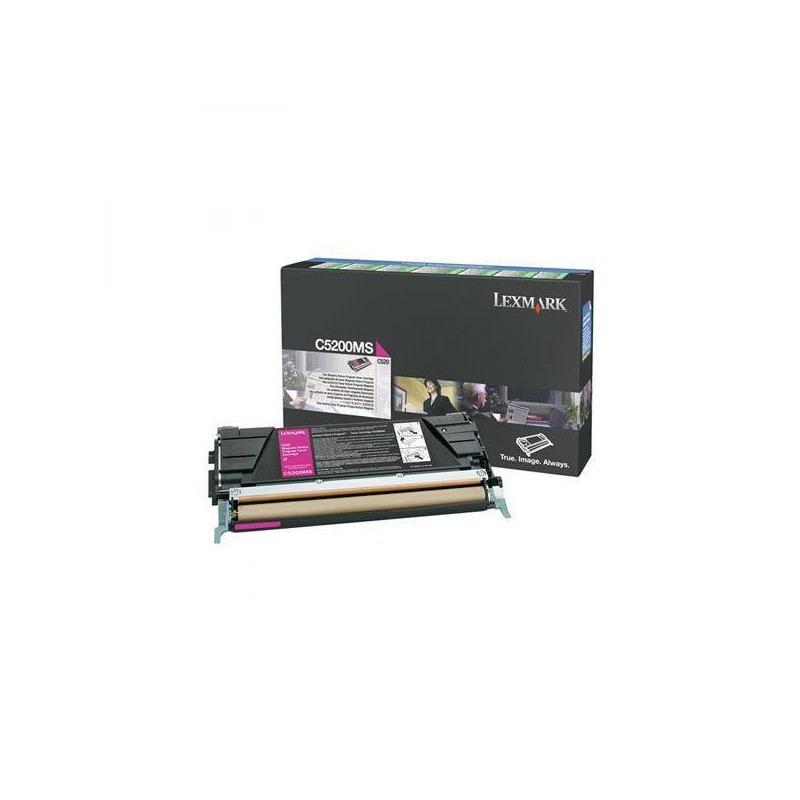 TONER ORYGINALNY LEXMARK C5200MS MAGENTA 1500 STRON