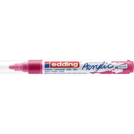 MARKER AKRYLOWY  EDDING 5100 MATOWA TELEMAGENTA 2-3 MM