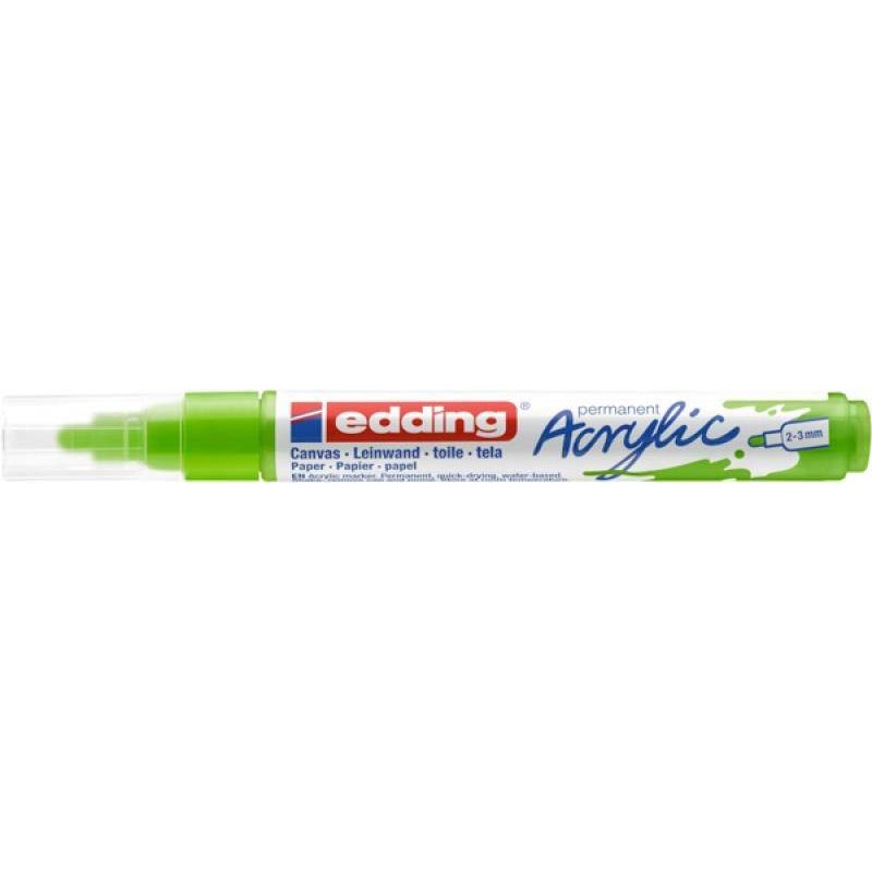 MARKER AKRYLOWY  EDDING 5100 MATOWY ŻÓŁTOZIELONY 2-3 MM