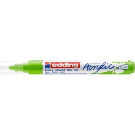 MARKER AKRYLOWY  EDDING 5100 MATOWY ŻÓŁTOZIELONY 2-3 MM