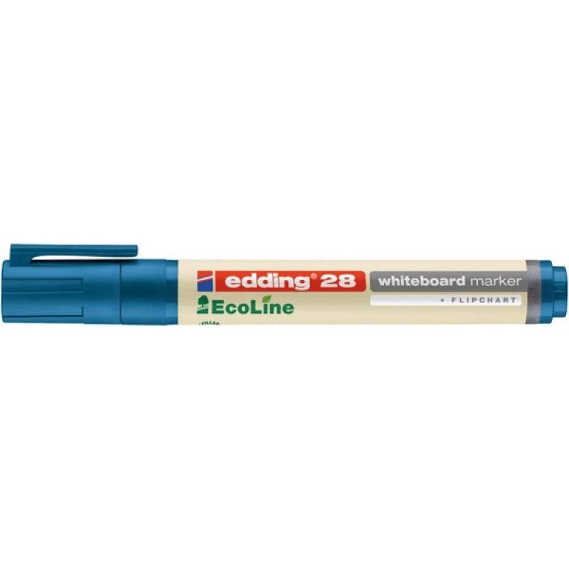 MARKER SUCHOŚCIERALNY EDDING ECOLINE 28 NIEBIESKI 1.5-3 MM