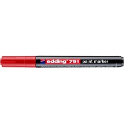 MARKER OLEJOWY EDDING 791 CZERWONY 1-2MM