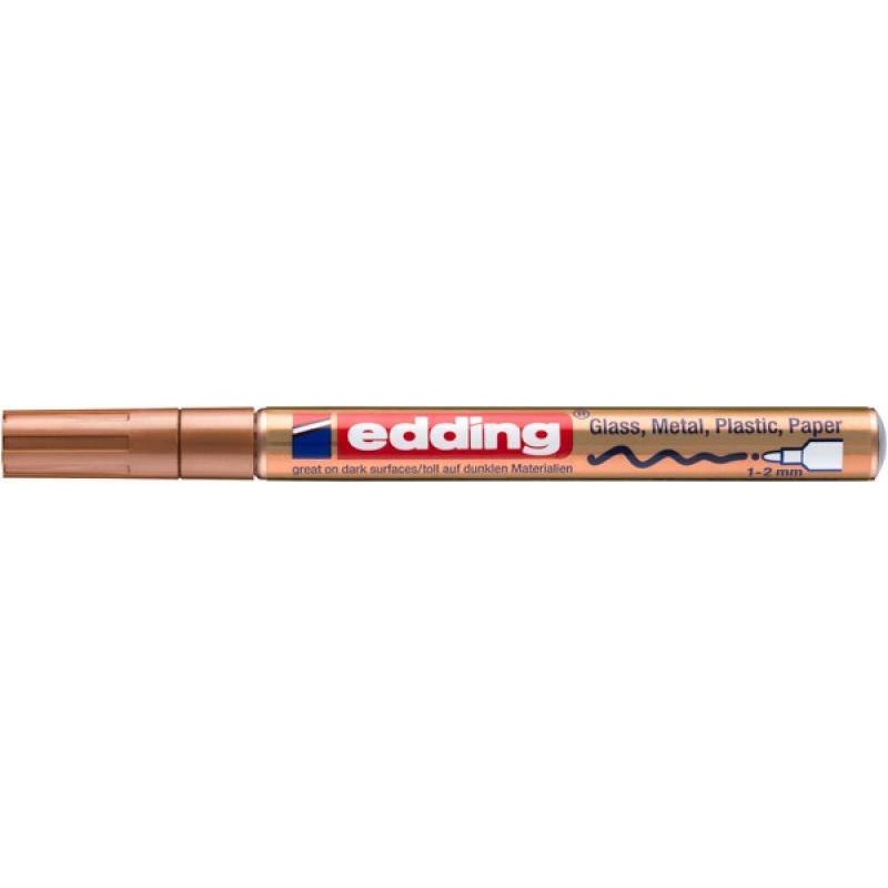 MARKER OLEJOWY EDDING 751 MIEDZIANY 1-2MM