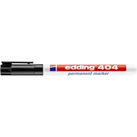 MARKER PERMANENTNY EDDING 404 CZARNY 0.75MM