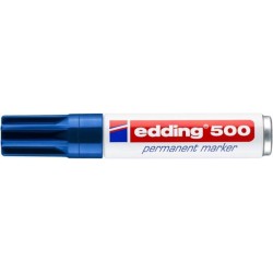 MARKER PERMANENTNY EDDING 500 NIEBIESKI 2-7MM