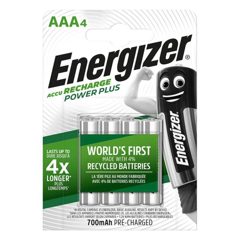 AKUMULATOR NI-MH AAA ENERGIZER POWER PLUS 700MAH 4SZT