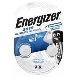 BATERIA LITOWA CR2016 ENERGIZER ULTIMATE LITHIUM COINS 2SZT