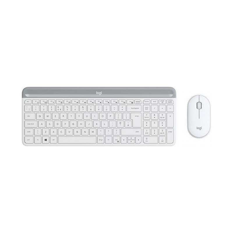 KLAWIATURA BEZPRZEWODOWA MEMBRANOWA LOGITECH MK470 920-009205 BIAŁA