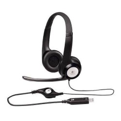 SŁUCHAWKI HEADSET PRZEWODOWE LOGITECH H390 981-000406