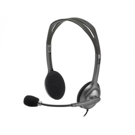 SŁUCHAWKI HEADSET PRZEWODOWE LOGITECH H111 981-000593