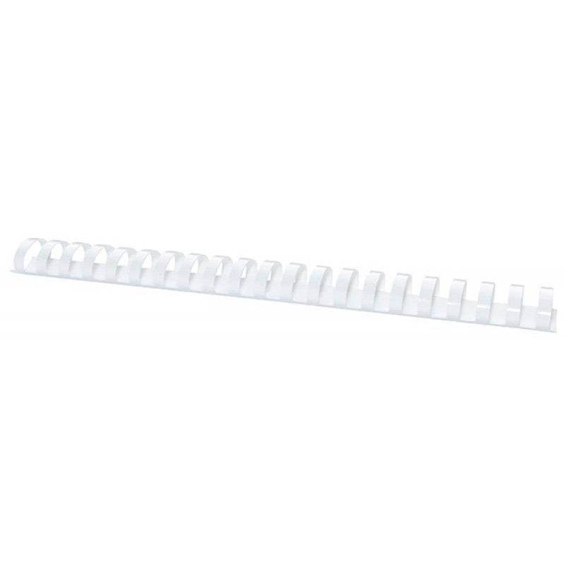 GRZBIET PLASTIKOWY 32MM (300 KARTEK) OFFICE PRODUCTS BIAŁY 50 SZT.