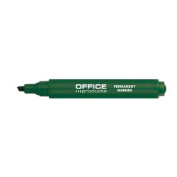 MARKER PERMANENTNY OFFICE PRODUCTS ZIELONY ŚCIĘTA 1-5MM