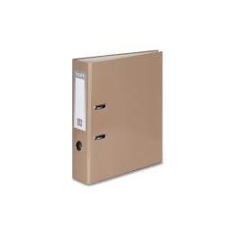SEGREGATOR A4 TEKTURA VAUPE FCK 75MM 061/14 KAKAOWY DŹWIGNIOWY