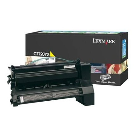 C772 TONERYEL15K ZWROT. LEXMARK C7720YX