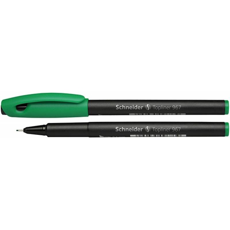 CIENKOPIS SCHNEIDER TOPLINER 967 ZIELONY 0.4MM