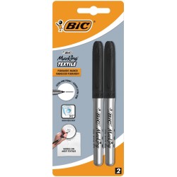 MARKER DO TKANIN BIC MARKING TEXTILE 933872 CZARNY 0.9MM BLISTER