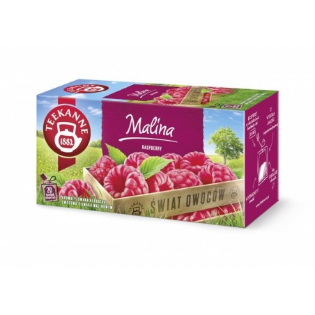 HERBATA MALINA TEEKANNE WORLD OF FRUITS 20 TOREBEK