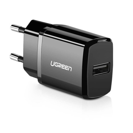 ŁADOWARKA SIECIOWA UGREEN ED011, USB, 2.1A (CZARNA)