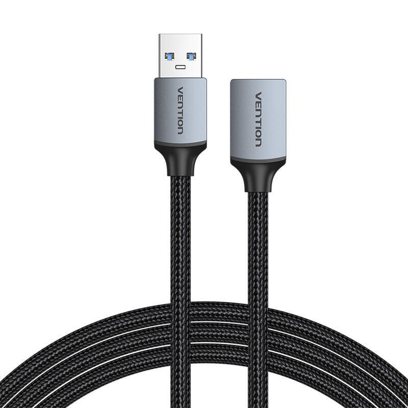 KABEL USB 3.0 MĘSKI DO ŻEŃSKI VENTION CBLHH 2M (CZARNY)