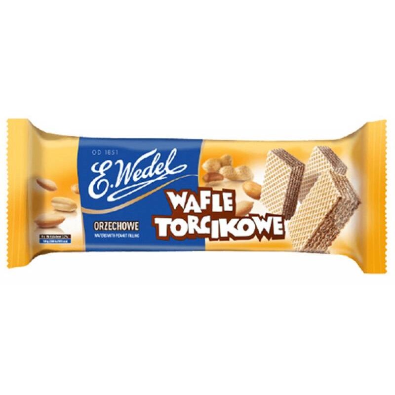 WAFLE TORCIKOWE MINI ORZECHOWE WEDEL 160G