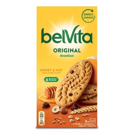 CIASTKA CHONEY&NUTS BELVITA 300G