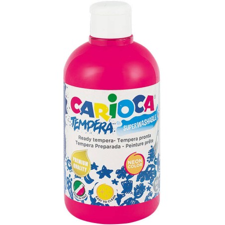 FARBA TEMPERA CARIOCA KO027/37 170-2590 500ML NEON RÓŻOWA