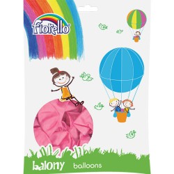 BALONY 12" FIORELLO 170-2121 METALICZNY RÓŻOWY