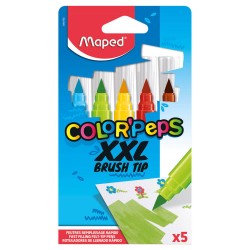 FLAMASTRY MAPED COLORPEPS  BRUSH JUMBO XXL 5 SZTUK