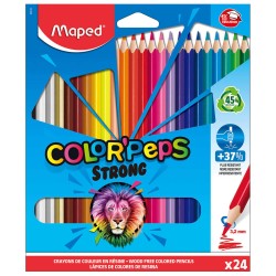 KREDKI MAPED COLORPEPS STRONG TRÓJKĄTNE 24 SZT