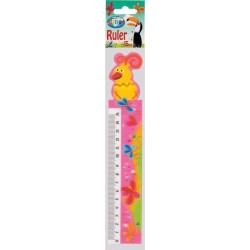 LINIJKA PLASTIKOWA 15CM CENTRUM GIRAFFE 86854