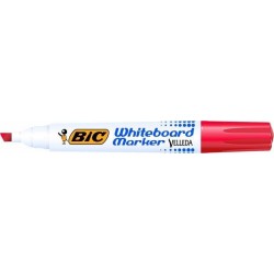 MARKER SUCHOŚCIERALNY BIC VELLEDA ECOLUTIONS 1751 904948 CZERWONY ŚCIĘTA 3.7-5.5MM