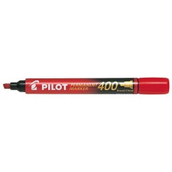 MARKER PERMANENTNY PILOT SCA-400-R CZERWONY ŚCIĘTA 4.5MM