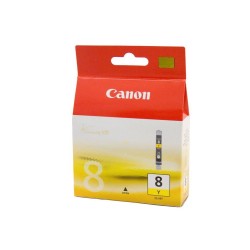 TUSZ ORYGINALNY CANON CLI8Y 0623B001 YELLOW  420 STRON