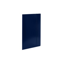 TECZKA Z GUMKĄ A4 VAUPE ECO 319/03 NIEBIESKA TEKTURA 380G/M2 20MM
