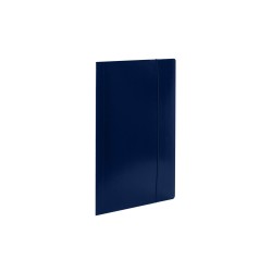 TECZKA Z GUMKĄ A4 VAUPE ECO 319/03 NIEBIESKA TEKTURA 380G/M2 20MM