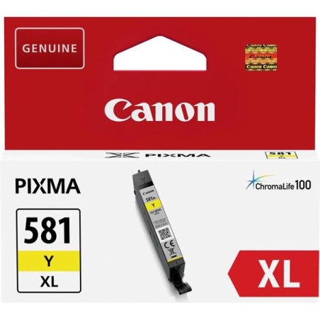 TUSZ ORYGINALNY CANON CLI581Y XL 2051C001 YELLOW  519 STRON